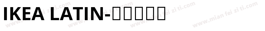 IKEA LATIN字体转换